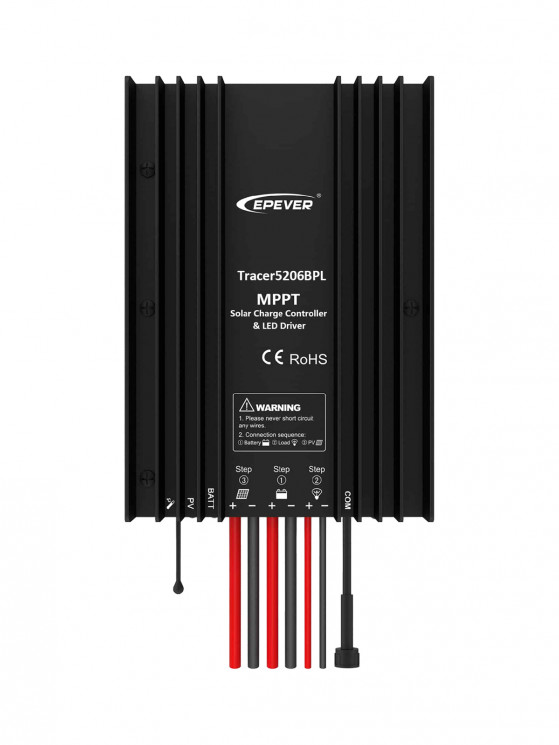 Контроллер заряда EPSolar Tracer MPPT 5206BPL купить в Благовещенске